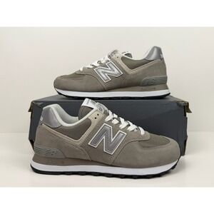 New Balance 574 Core Classic Sneakers Women's Size 5 Grey/White WL574EVG